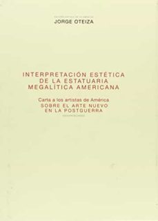 interpretacion estetica de la estatuaria megalitica americana-maria teresa muñoz-9788493554255