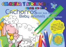 colorear y aprender cachorros con sus amas-9788493928155