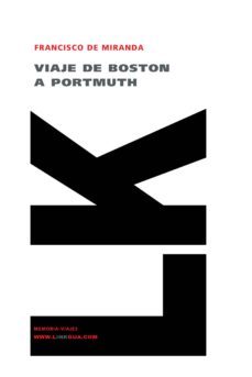 viaje de boston a portmuth-francisco de miranda-9788496290655
