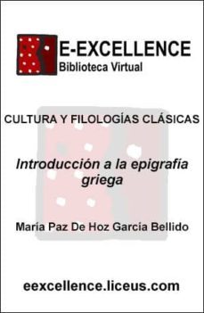introduccion a la epigrafia griega (ebook)-9788496359055