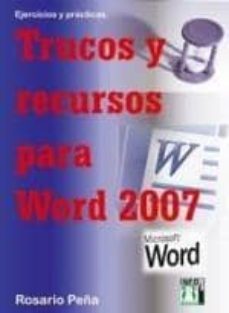 trucos y recursos para word 2007-9788496897755