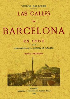 las calles de barcelona en 1865 (3 vols) (facsimil)-9788497614955