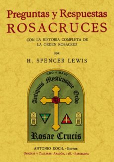 preguntas y respuestas rosacruces (ed. facsimil)-9788497616355