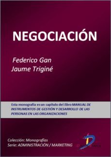 negociacion (ebook)-federico gan-jaume trigine-9788499694955