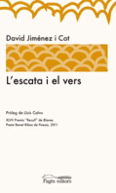 l'escata i el vers-david jimenez cot-9788499751955