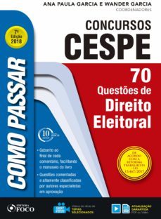 como passar em concursos cespe: direito eleitoral (ebook)-9788582422755