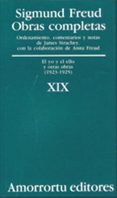 obras completas (vol. xix): el yo y el ello y otras obras (1923-1 925)-sigmund freud-9789505185955