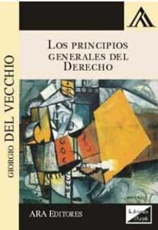 los principios generales del derecho (2018) (2ª ed.)-giorgio del vecchio-9789567799855
