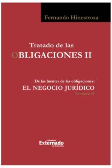 tratado de las obligaciones ii (ebook)-hinestrosa fernando-9789587725155