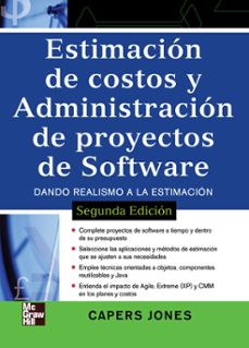 estimacion de costos y administracion de proyectos de software (2 ª ed.)-capers jones-9789701067055