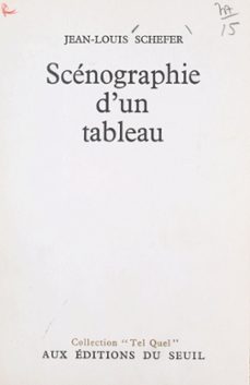 scenographie d'un tableau (ebook)-jean louis schefer-9791036913655