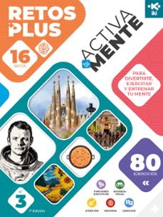 iki activa tu mente: retos plus 3. 16 retos con 80 ejercicios-9791387746155