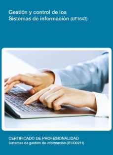 uf1643 - gestión y control de los sistemas de información (ebook)-cdlel00000455