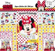 super set de 500 pegatinas de minnie-5949043750365