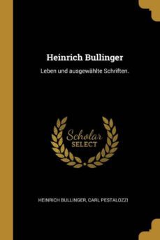 heinrich bullinger-9780274289165