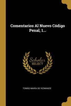 comentarios al nuevo cdigo penal, 1...-9780341403265