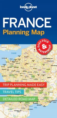 france planning map 2017 lonely planet (ingles)-9781786579065