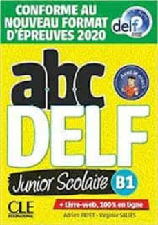 abc delf junior scolaire - niveau b1 - livre+dvd - conforme au nouveau format d epreuves-9782090351965