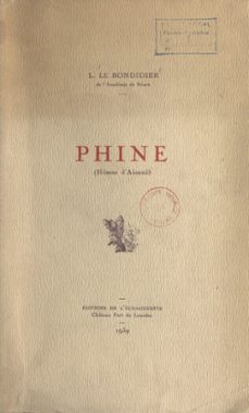 phine-louis le bondidier-9782402580465