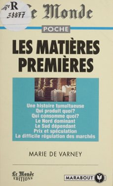 les matières premières (ebook)-marie de varney-9782706284465