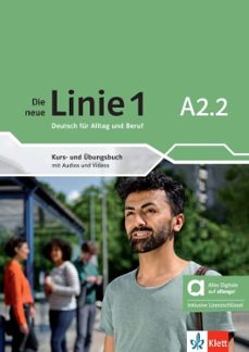 die neue linie 1 a2.2 - kurs und ubungsbuch edicion hibrida allango-9783126072465