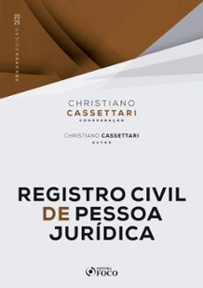 registro civil de pessoas juridicas (ebook)-christiano cassettari-9786561204965