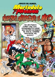 mortadelo y filemón. nuestro antepasado, el mico (magos del humor 132)-francisco ibañez-9788402424365