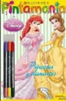 disney princesa: pintamania rotulador doble: princesas y diamante s-9788408085065