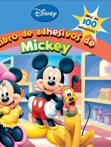 mickey y sus amigos: libro de adhesivos de mickey-9788408089865