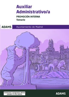 auxiliares administrativos del ayuntamiento de madrid. temario promocion interna-9788411166065