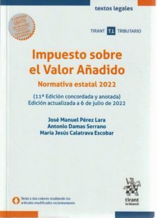 impuesto sobre el valor añadido (11ª ed.)-9788411470865