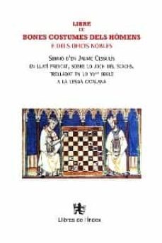 libre de bones costumes dels homens e dels oficis nobles-jaume cessulis-9788412176865