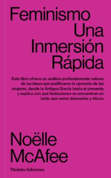 feminismo. una inmersion rapida-noelle mcafee-9788413478265