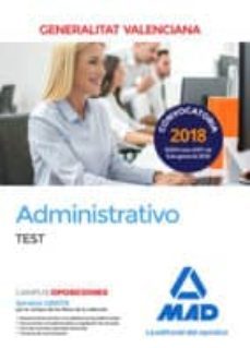 Imagen Principal de Administrativo de la Generalitat Valenciana. Test
