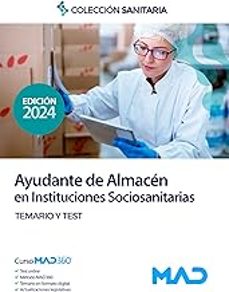 ayudantes de almacén en instituciones sociosanitarias. temario y test-9788414279465