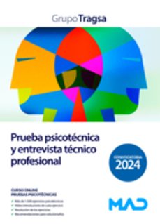 prueba psicotecnica y entrevista tecnico profesional. . grupo tragsa (empresa de transformacion agraria, s.a.)-9788414280065