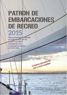 patron de embarcaciones de recreo 2015-javier muñoz-9788416063765