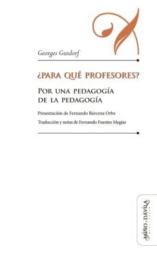 ¿para que profesores? (ebook)-9788417133665