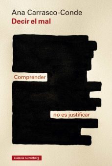 decir el mal (ebook)-ana carrasco conde-9788418807565