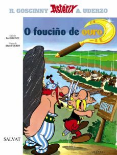 asterix o fouciño de ouro-9788421685365