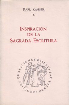 inspiracion de la sagrada escritura (pod)-karl rahner-9788425405365