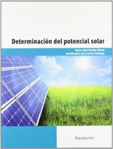 determinacion del potencial solar-jose roldan viloria-9788428332965