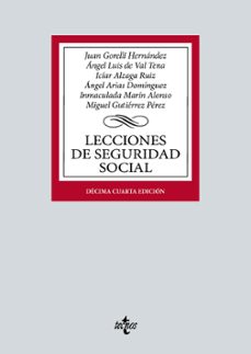 lecciones de seguridad social (14ª ed.)-9788430990665