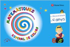 espiral de colors. matematiques. illes balears. 4 anys infantil-9788431696665