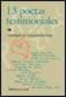 13 poetas testimoniales-jorge guillen-9788441408265