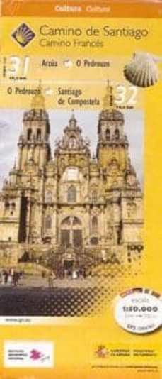 camino de santiago. hoja 10. desde arzua a santiago de compostela (1:50.000)-9788441615465