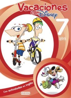 vacaciones con disney. 7 años con actividades en ingles-9788444150765