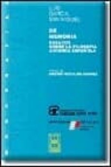 de memoria ensayos sobre la filosofia juridica española-luis garcia san miguel-9788447008865