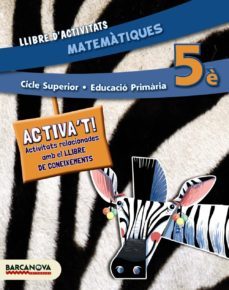 matematiques 5è cm. llibreta d  activitats (ed. 2014).-9788448933265