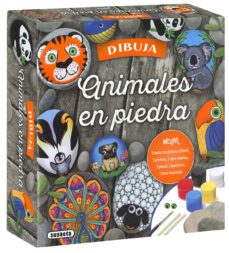 dibuja animales en piedra-katie cameron-9788467788365